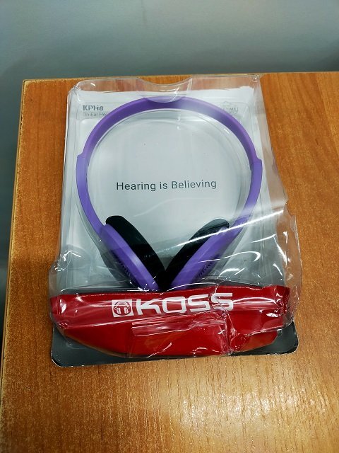 Навушники Koss KPH8v On-Ear Violet (195645.101)фото