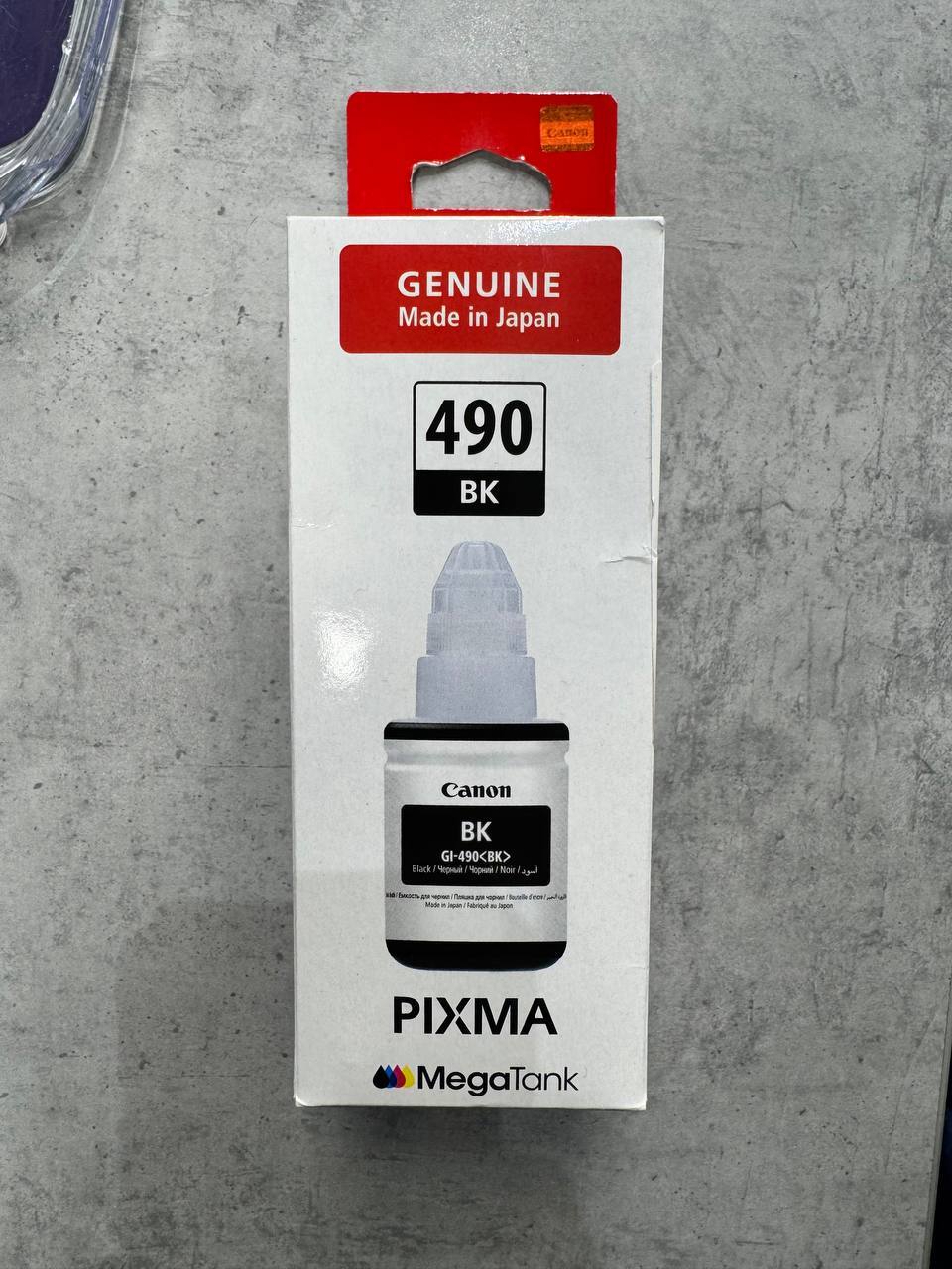 Чорнило Canon GI-490 PIXMA G1400/G2400/G3400 Black 135ml (0663C001)фото
