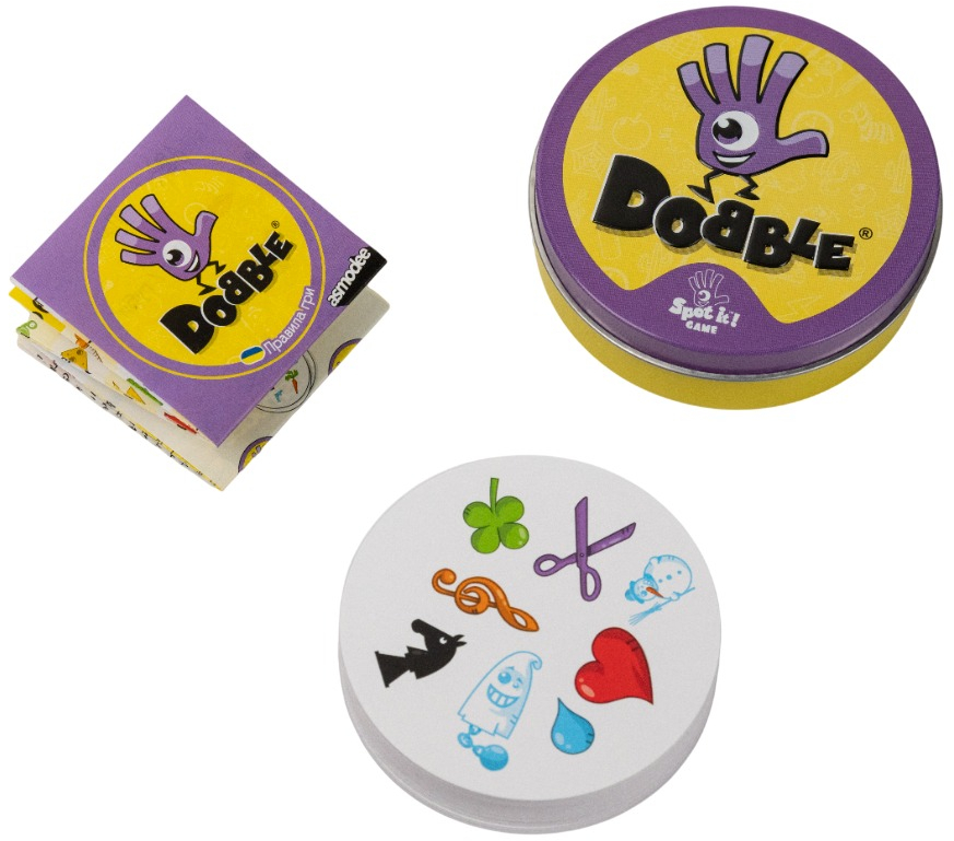 Настольная игра Dobble UA (3558387000870) фото
