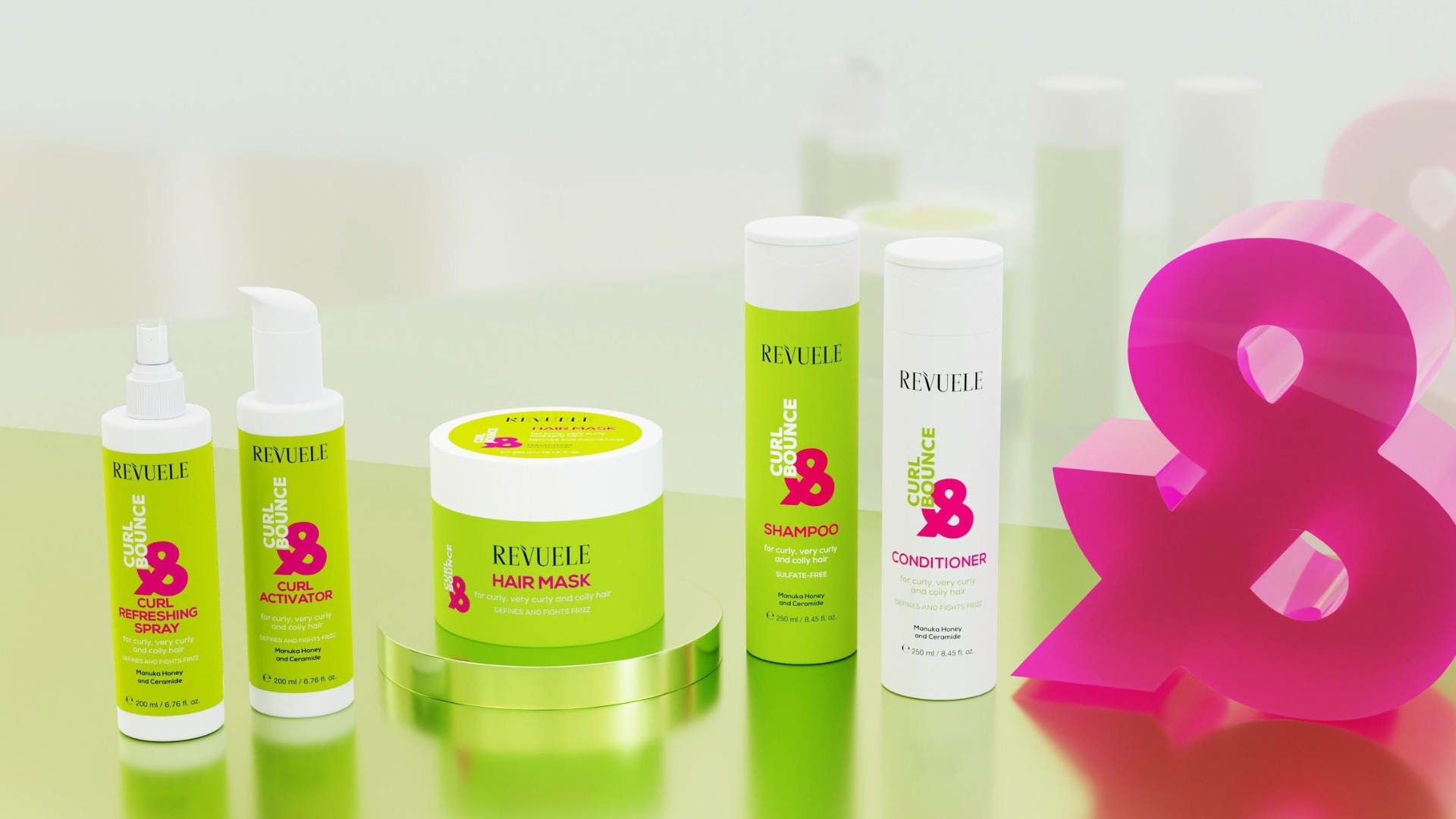 Кондиционер Revuele Curl&amp;Bounce для вьющихся волос 250 мл фото 
