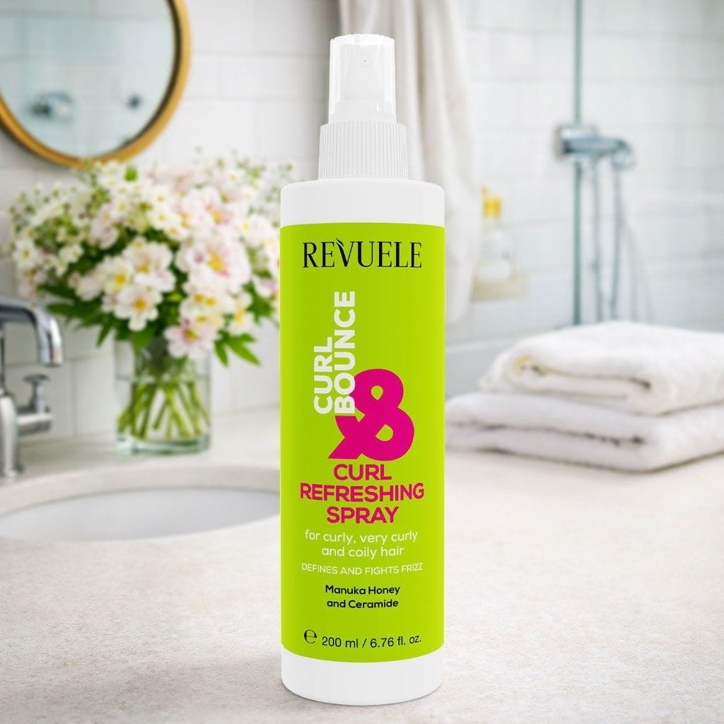 Спрей Revuele Curl&amp;Bounce освежающий для вьющихся волос 200 мл фото 