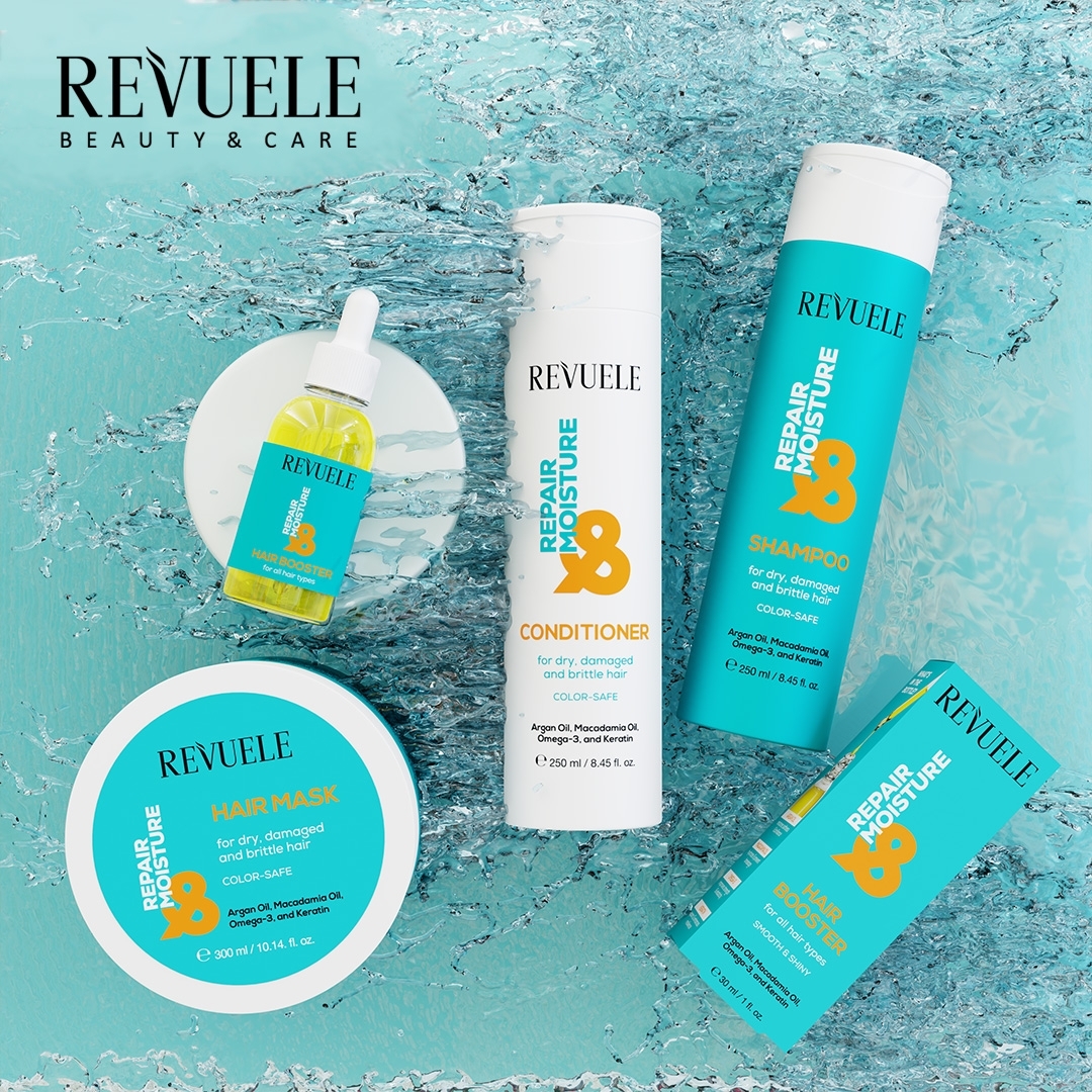 Шампунь Revuele Repair&Moisture Відновлення та зволоження 250 млфото2