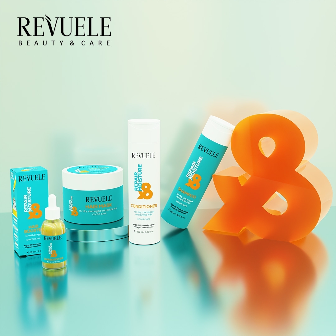Шампунь Revuele Repair&Moisture Відновлення та зволоження 250 млфото3
