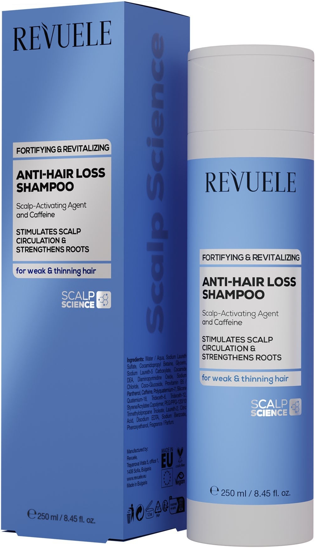 Шампунь Revuele Anti-Hair Lossпроти випадіння волосся 250 млфото