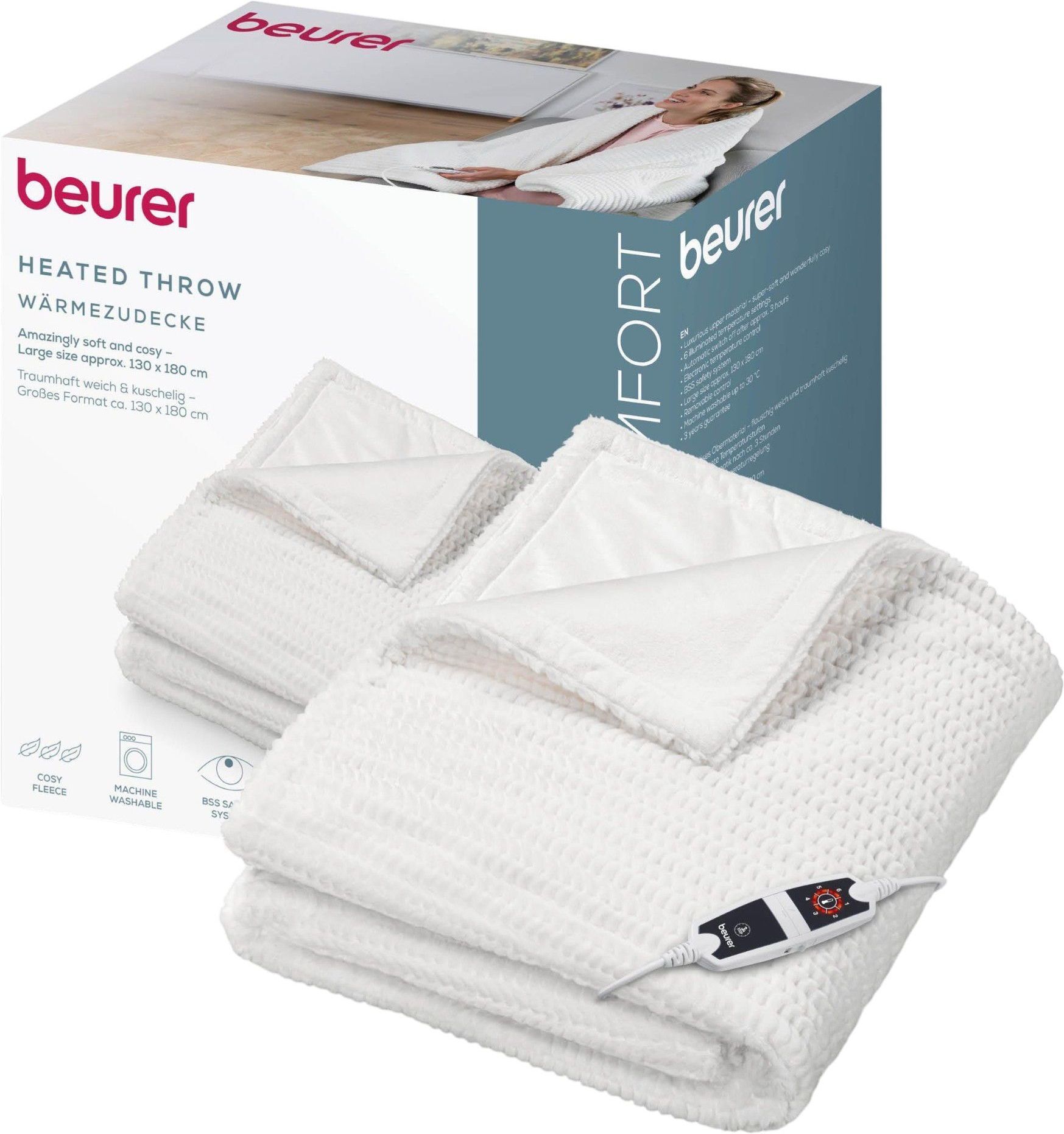 Электрическая простыня Beurer HD 82 HELSINKI фото 