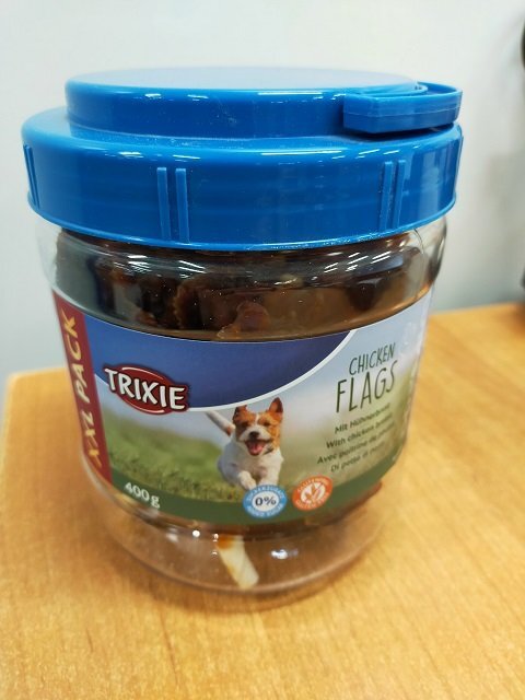 Ласощі для собак Trixie PREMIO Chicken Flags куряча грудка 400грфото