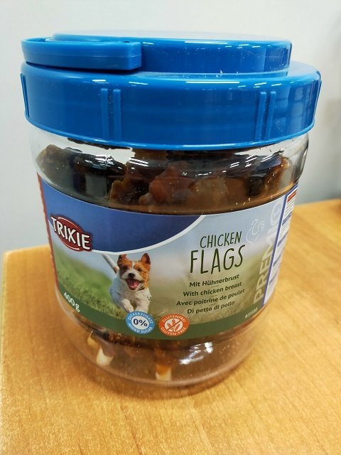 Ласощі для собак Trixie PREMIO Chicken Flags куряча грудка 400грфото