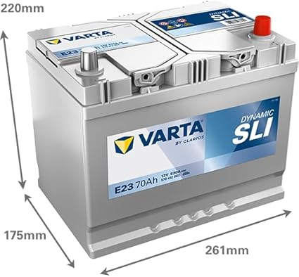 Акумулятор Varta Dynamic SLI 12В 70Аг 630А R+ (570412063)фото