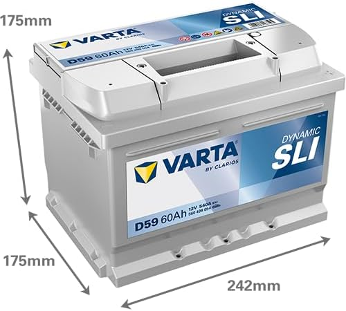 Акумулятор Varta Dynamic SLI 12В 60Аг 540А R+ (560409054)фото