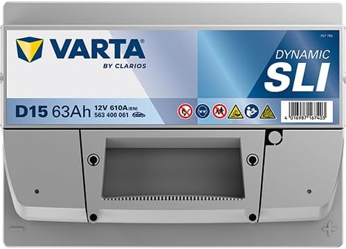 Акумулятор Varta Dynamic SLI 12В 63Аг 610А R+ (563400061) фото 