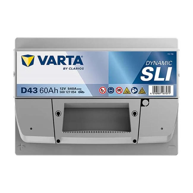 Акумулятор Varta Dynamic SLI 12В 60Аг 540А L+ (560127054) фото 2