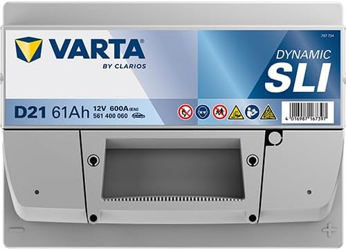 Акумулятор Varta Dynamic SLI 12В 61Аг 600А R+ (561400060) фото 
