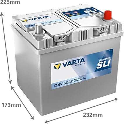 Акумулятор Varta Dynamic SLI 12В 60Аг 540А R+ (560410054) фото 3