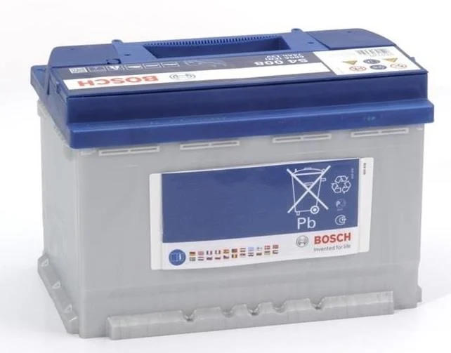 Акумулятор Bosch S4 12В 74А·год 680А R+ (0 092 S40 080) фото 
