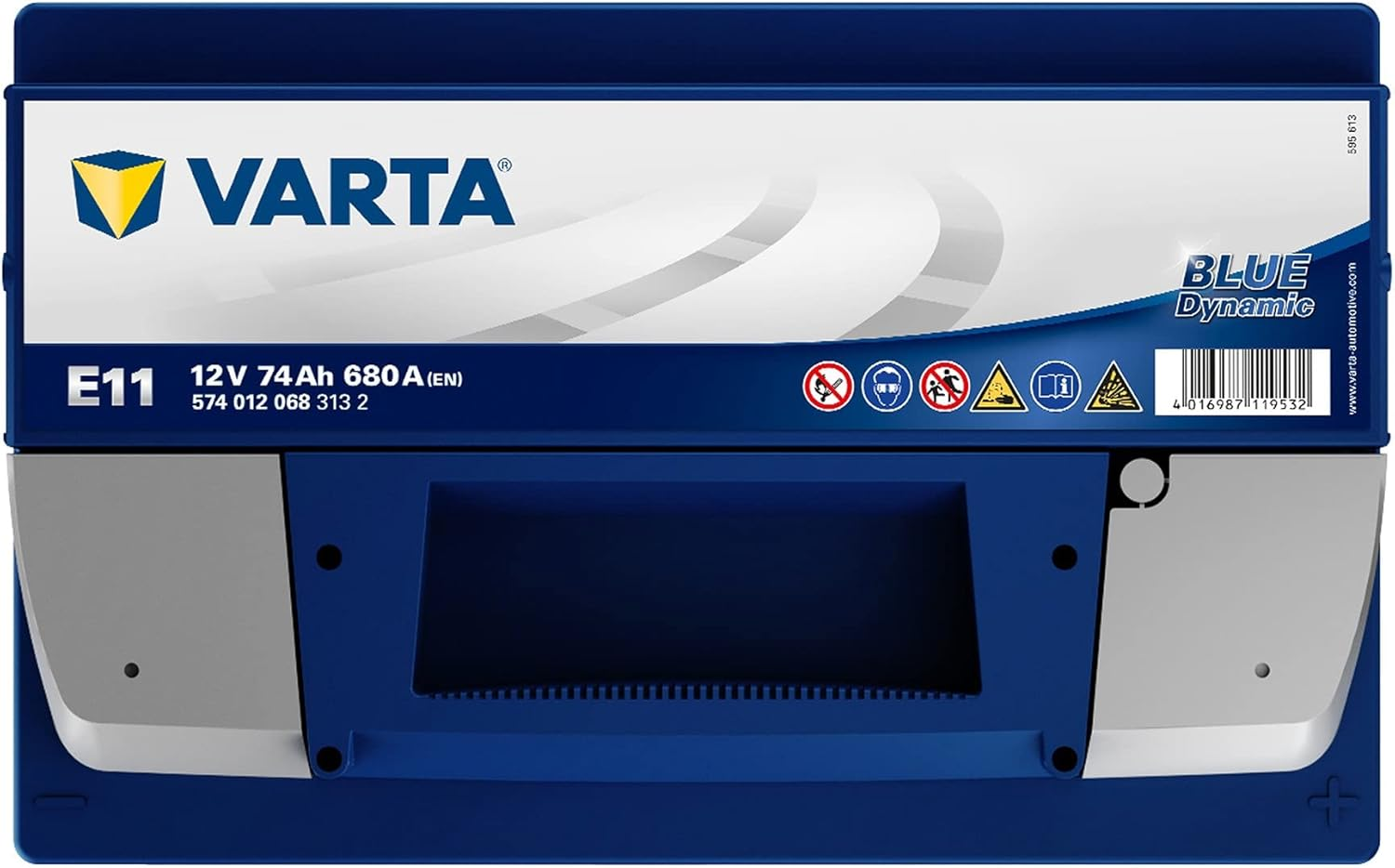 Акумулятор Varta Dynamic SLI 12В 74Аг 680А R+ (574012068)фото