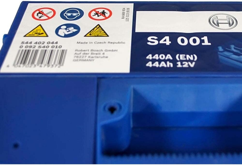 Акумулятор Bosch S4 12В 44А·год 440А R+ (0 092 S40 010) фото 