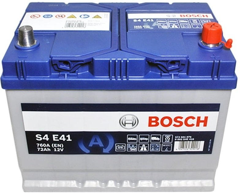 Акумулятор Bosch S4 12В 72А·год 760А R+ (0 092 S4E 410) фото 3