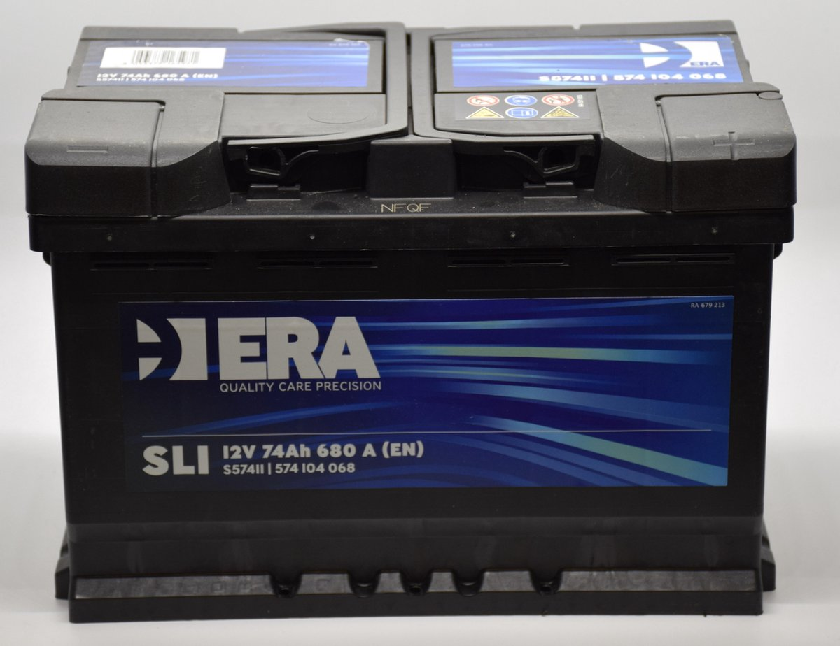 Акумулятор Era 12В 74А·год 680A R+ (S57411)фото
