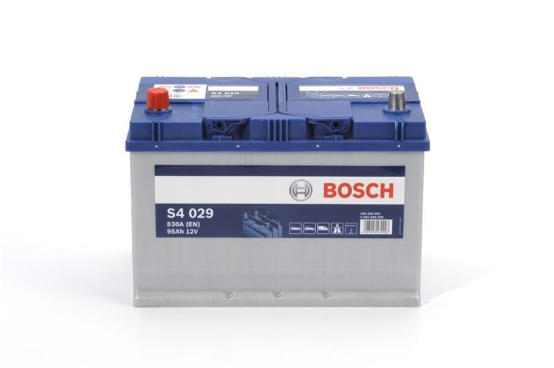 Акумулятор Bosch S4 12В 95А·год 830А L+ (0 092 S40 290) фото 
