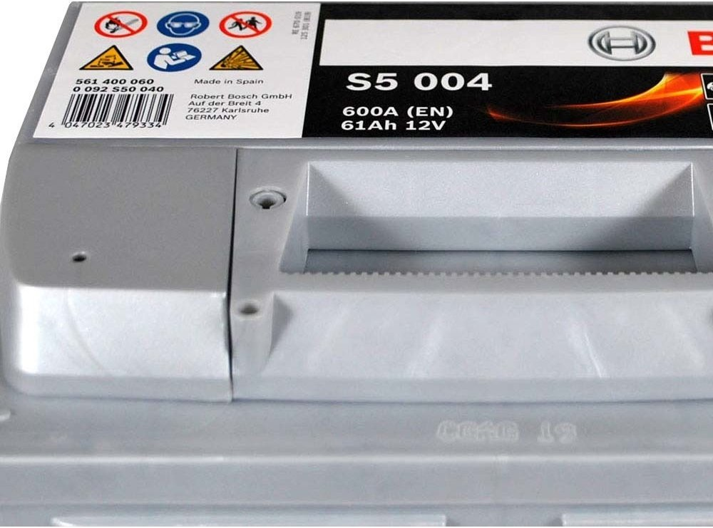 Акумулятор Bosch S5 12В 61А·год 600А R+ (0 092 S50 040) фото 