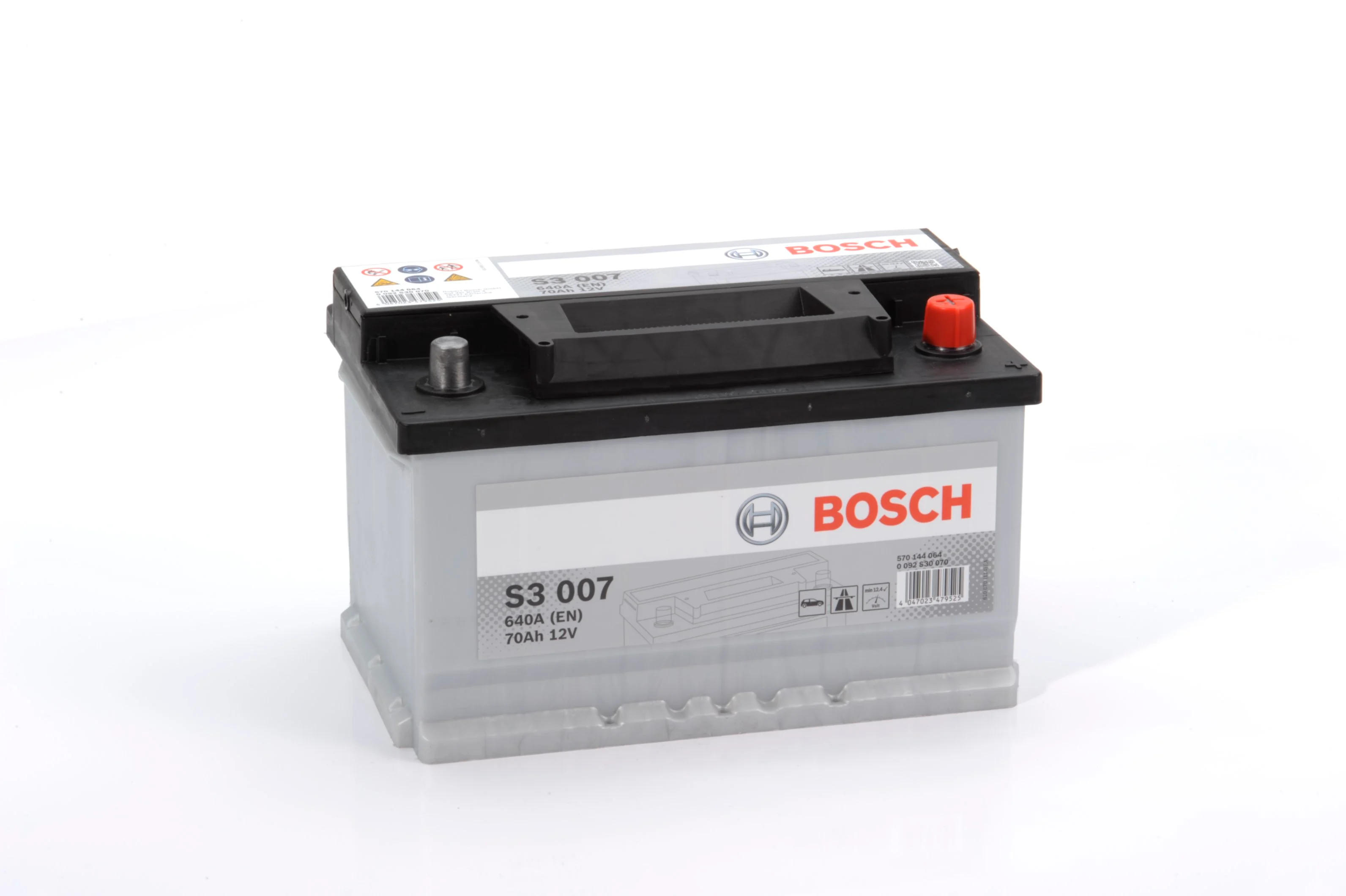 Акумулятор Bosch S3 12В 70А·год 640А R+ (0 092 S30 070) фото 2