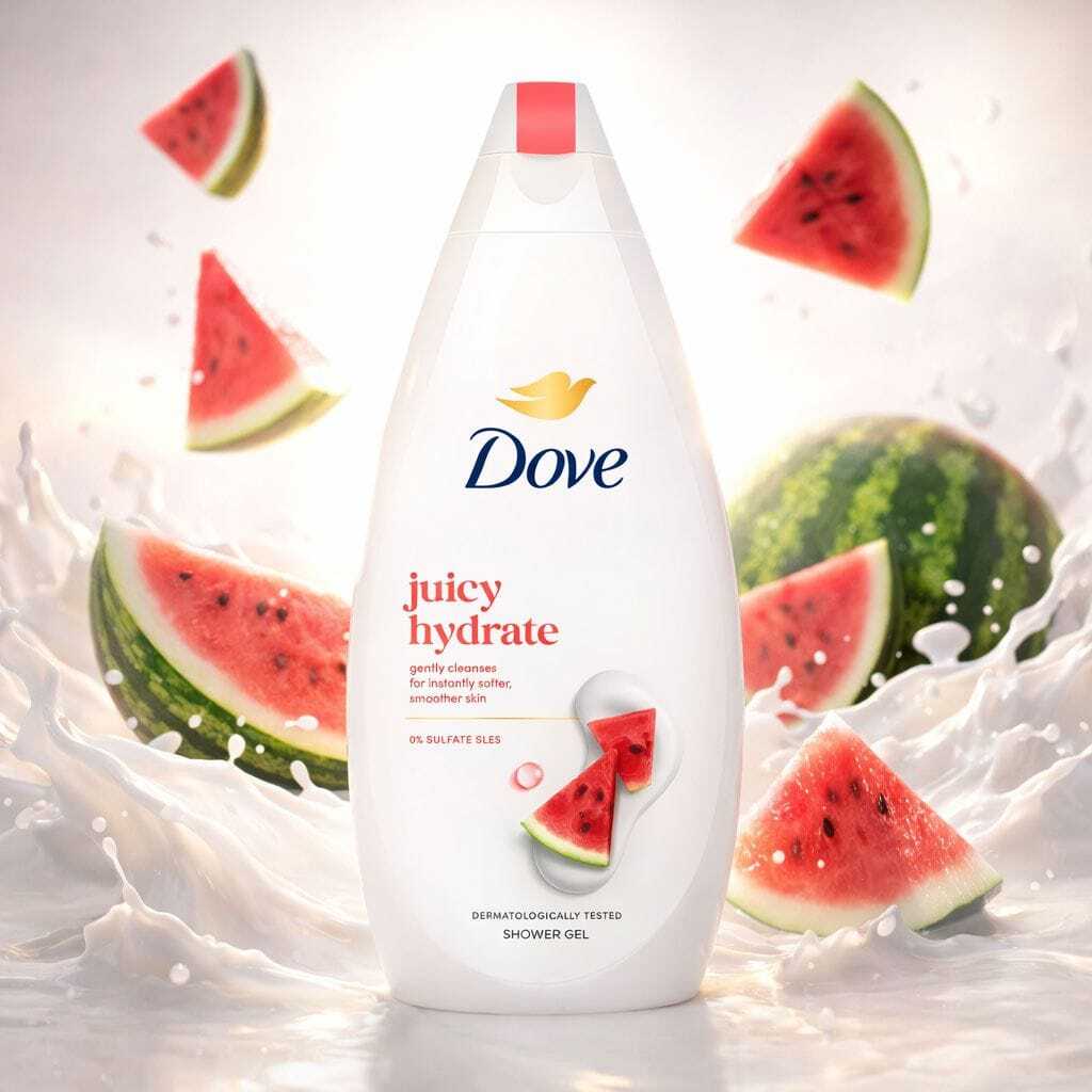 Гель для душу Dove Juicy hydrate Соковите зволоження 450 млфото