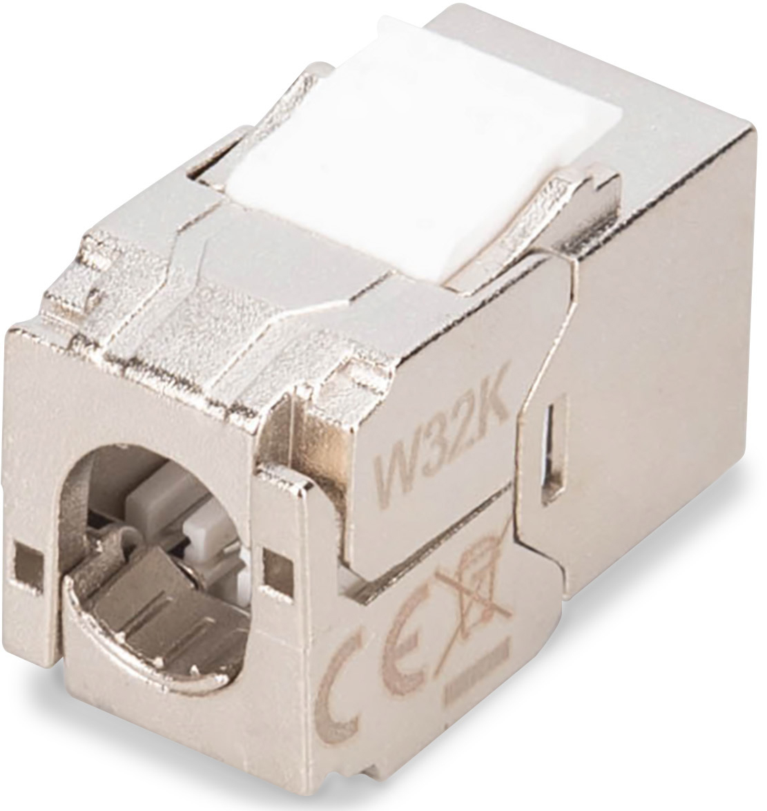 Модуль DIGITUS Keystone САТ 6А RJ45 STP Сompact (DN-93615-S)фото