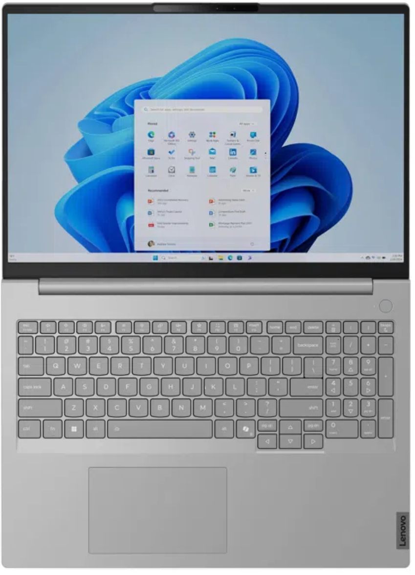 Ноутбук LENOVO ThinkBook 16 G9 AHP Arctic Grey (21UT000QRA) фото 14