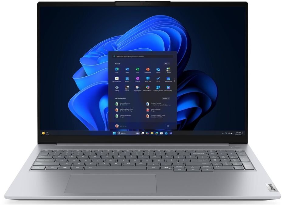 Ноутбук LENOVO ThinkBook 16 G9 AHP Arctic Grey (21UT0037RA) фото 2