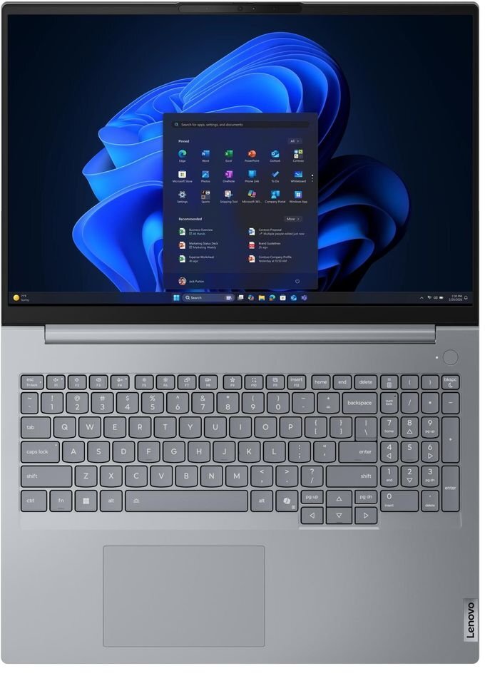 Ноутбук LENOVO ThinkBook 16 G9 AHP Arctic Grey (21UT0037RA) фото 10