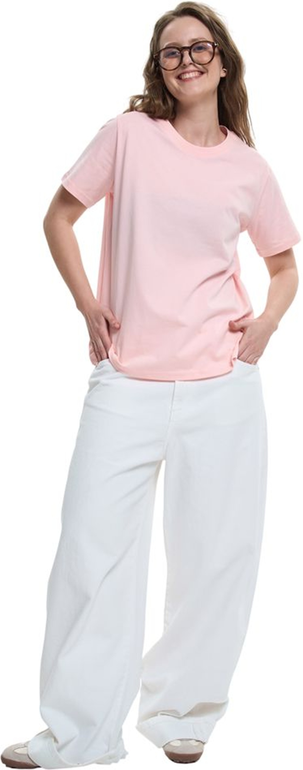 Футболка бавовняна жіноча Roza 231104 XL світло-рожевафото