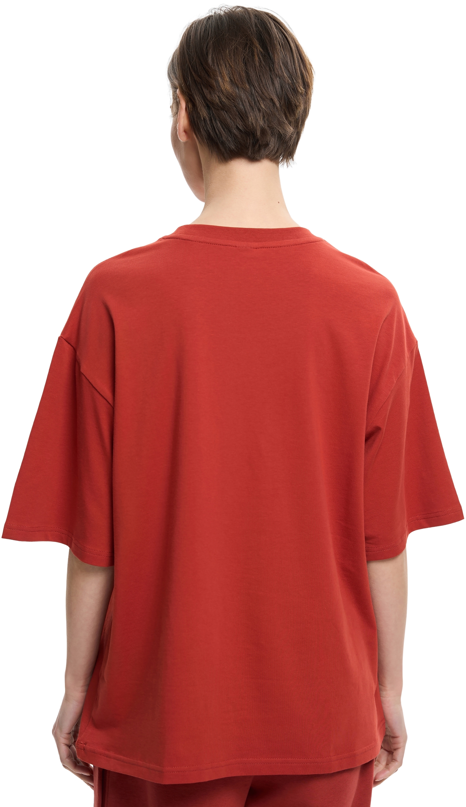 Футболка бавовняна жіноча Roza 231105 XL червонафото