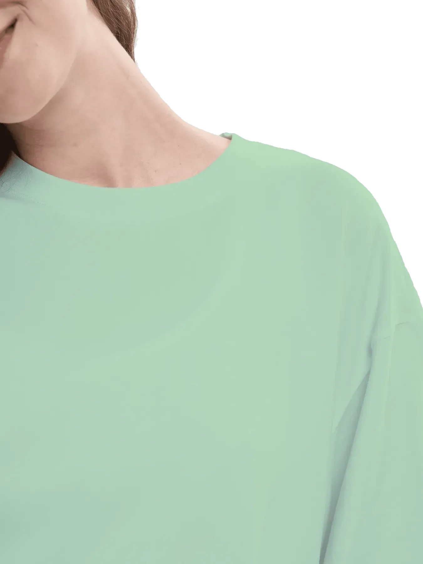 Футболка бавовняна жіноча Roza 231105 2XL ментоловафото