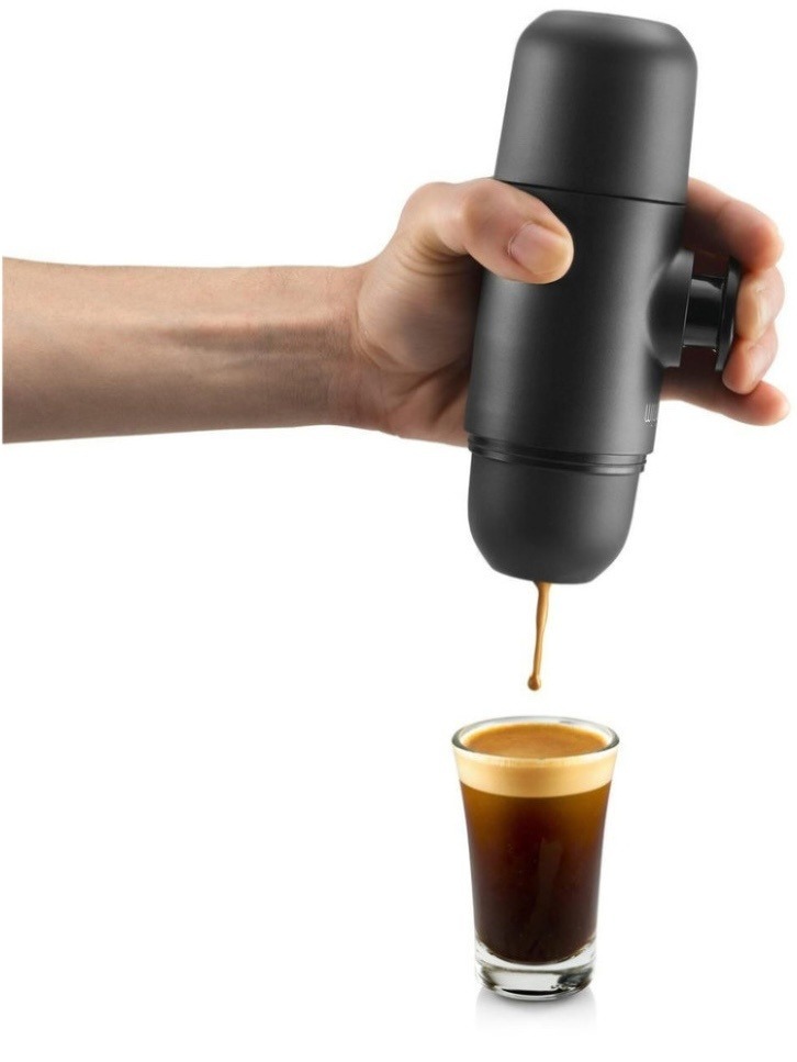 Набір для кави Wacaco Minipresso GR кавоварка, кошики, резервуар, чохол (MinipressoGRSet1) фото4