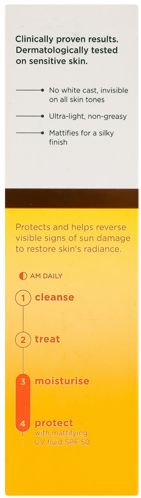 УФ-флюїд Simple SPF 50 з високим захистом матуючий 40 млфото3