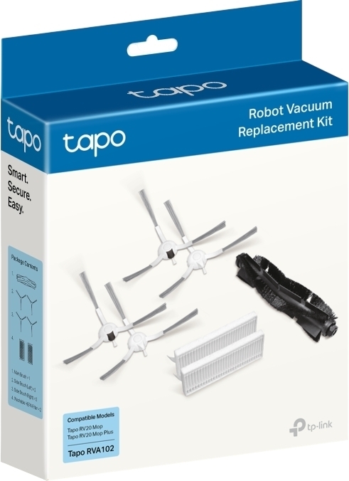 Набір фільтрів та щіток для пилососу TP-Link Tapo (TAPO-RVA102)фото