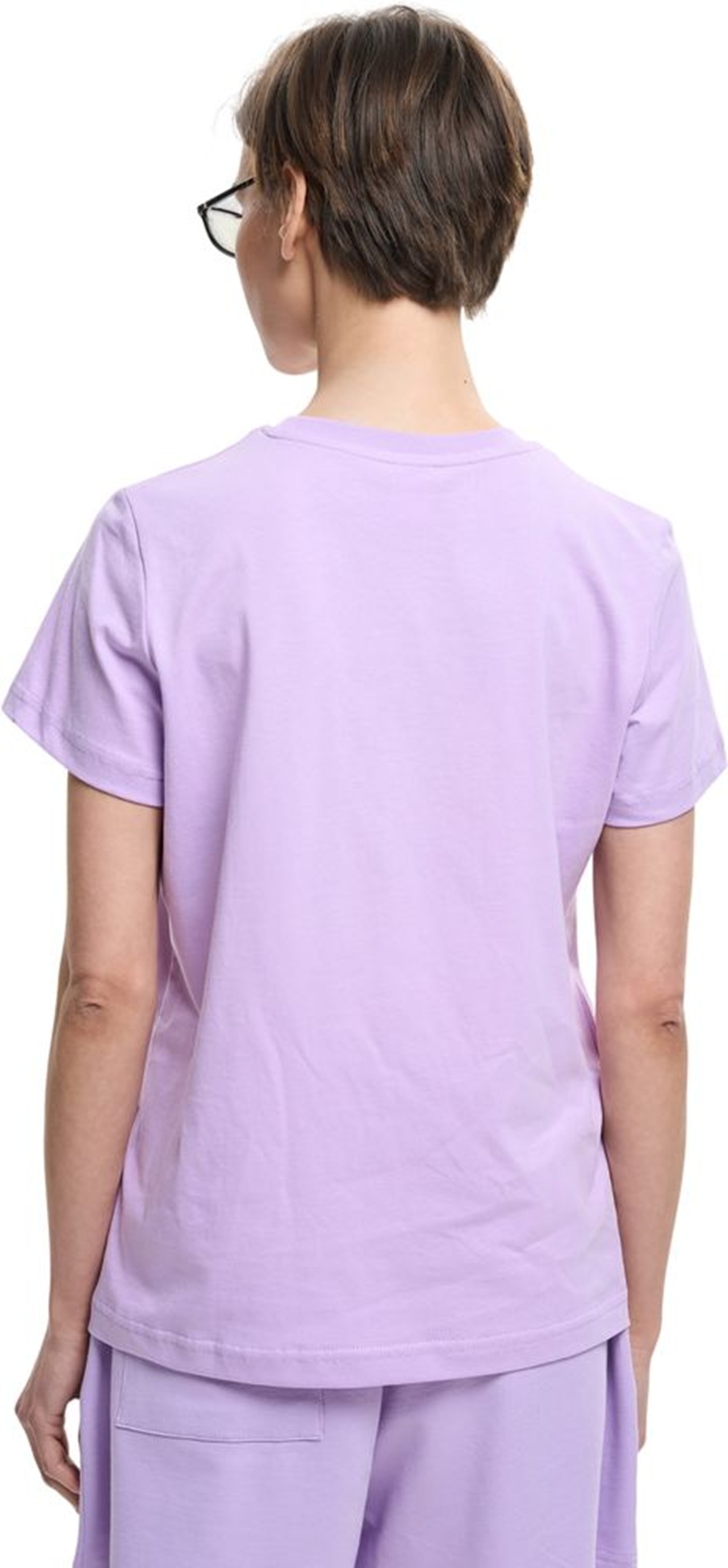 Футболка бавовняна жіноча Roza 231107 XL світло-фіолетовафото