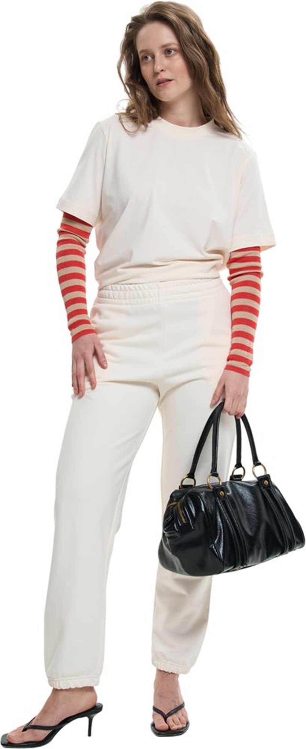 Футболка бавовняна жіноча Roza 240604 2XL світло-бежевафото