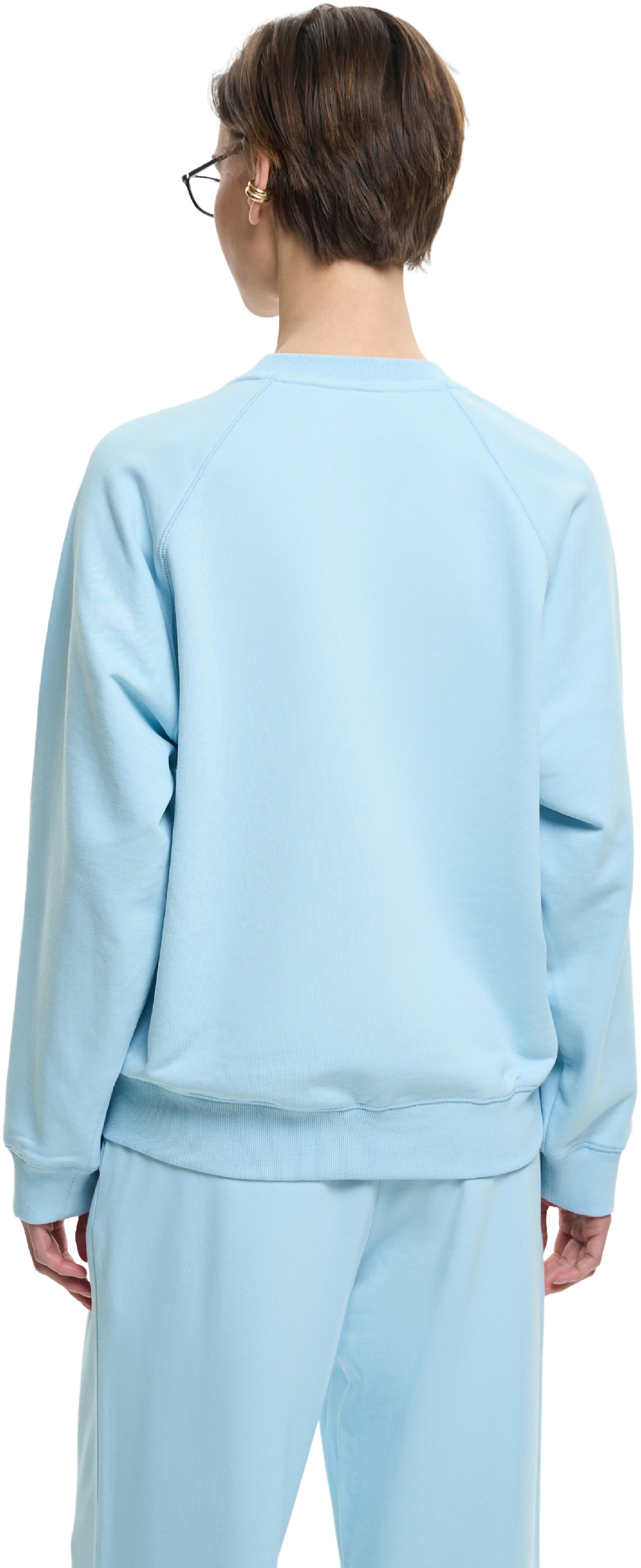 Світшот жіночий Roza 231111 2XL сіро-блакитнийфото