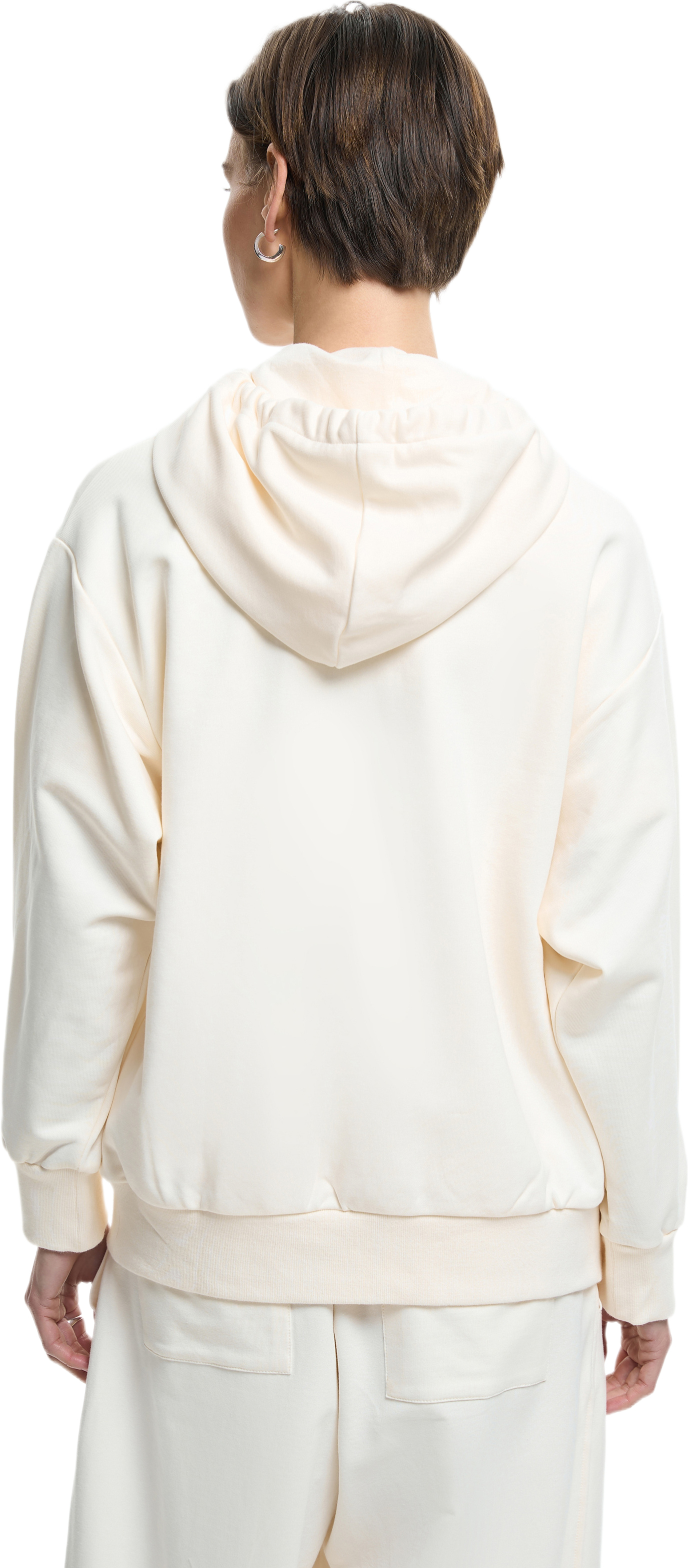 Худи на молнії жіноче Roza 211201 M молочнефото