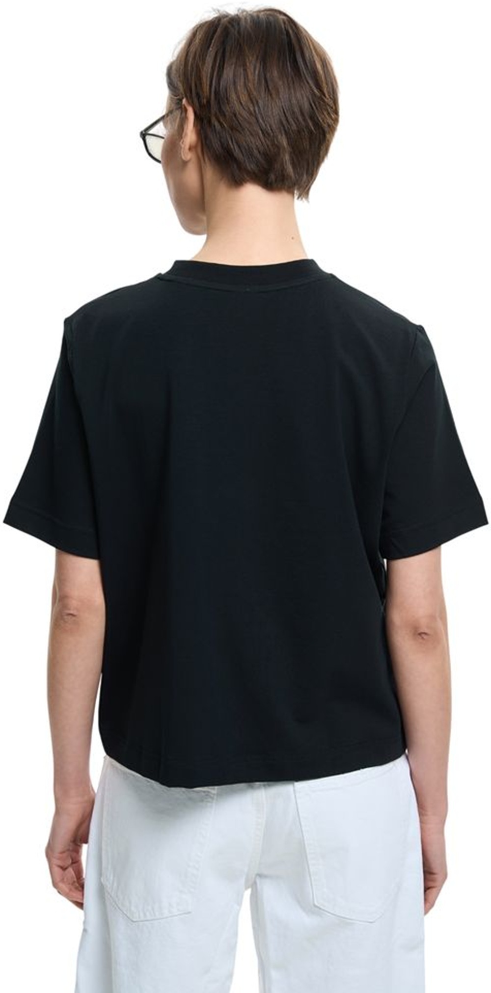 Футболка бавовняна жіноча Roza 240604 XL чорнафото