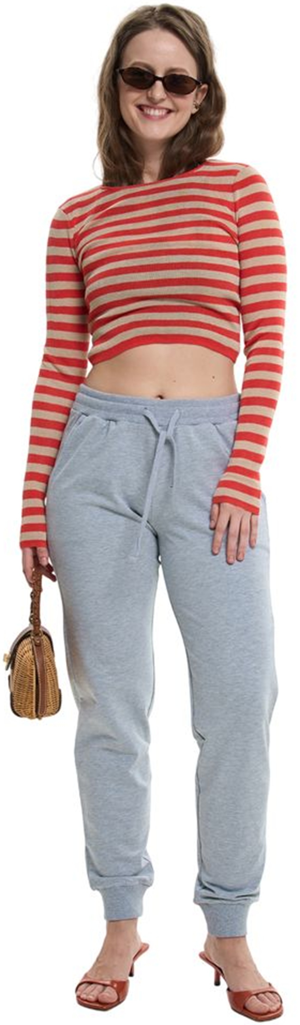 Штани спортивні жіночі Roza 200124 XL сіріфото