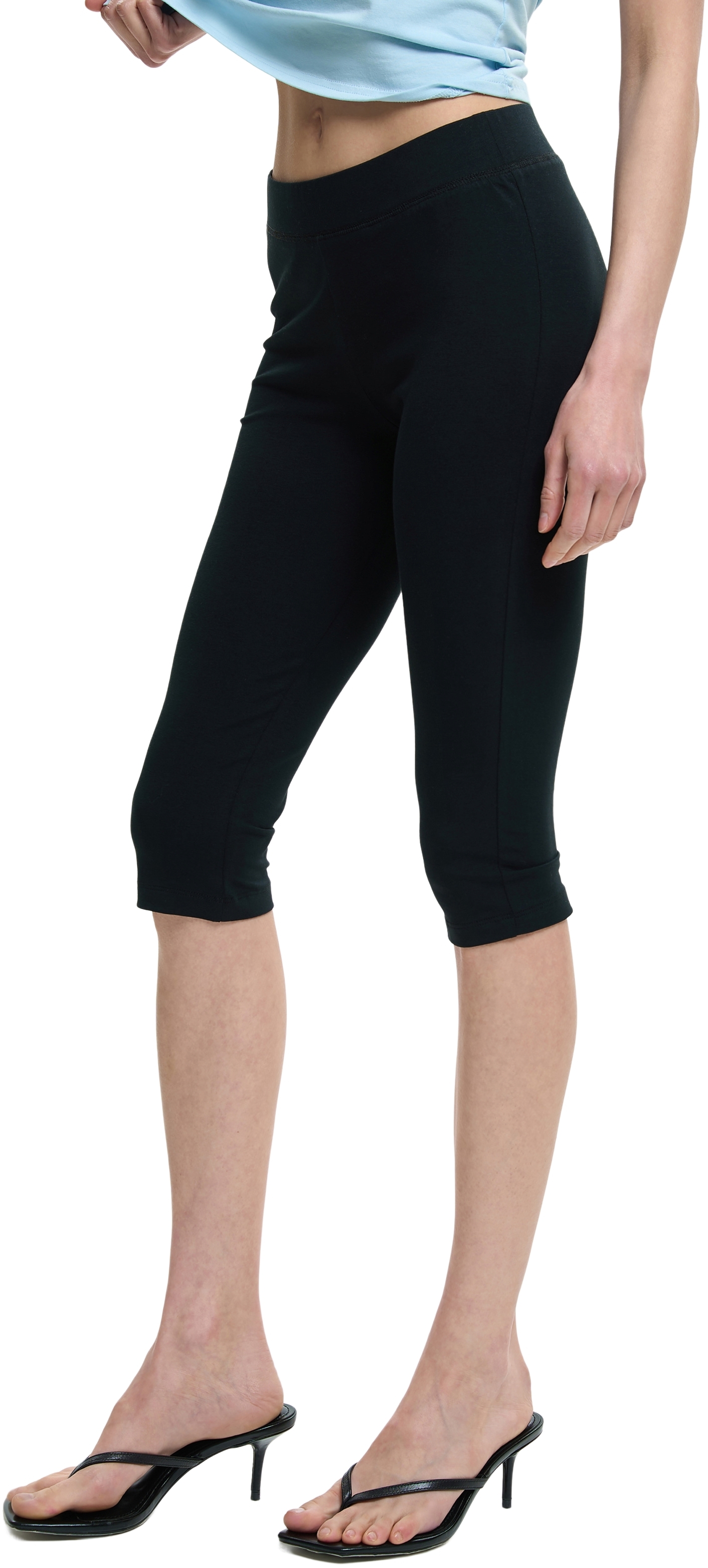 Легінси жіночі Roza 200252 3XL чорніфото