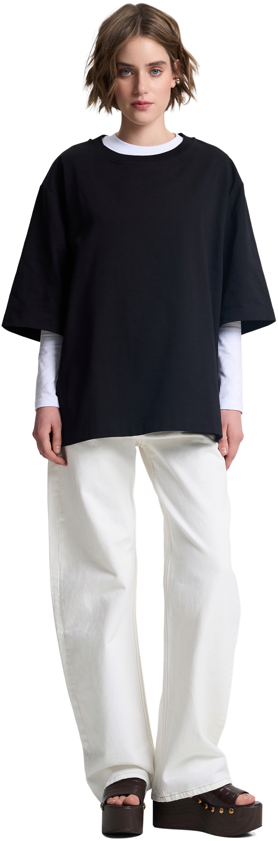 Футболка жіноча Roza 241201/1 L чорнафото