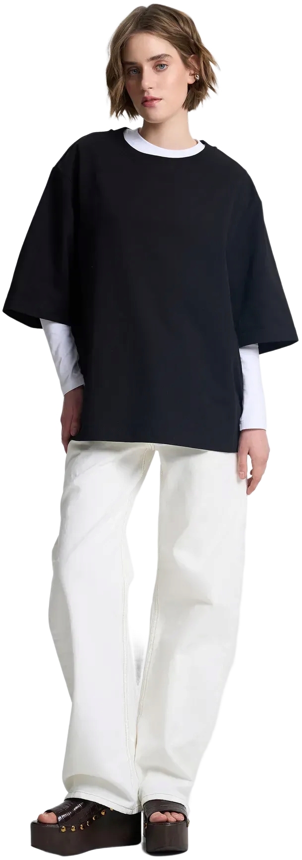 Футболка жіноча Roza 241201/1 L чорнафото