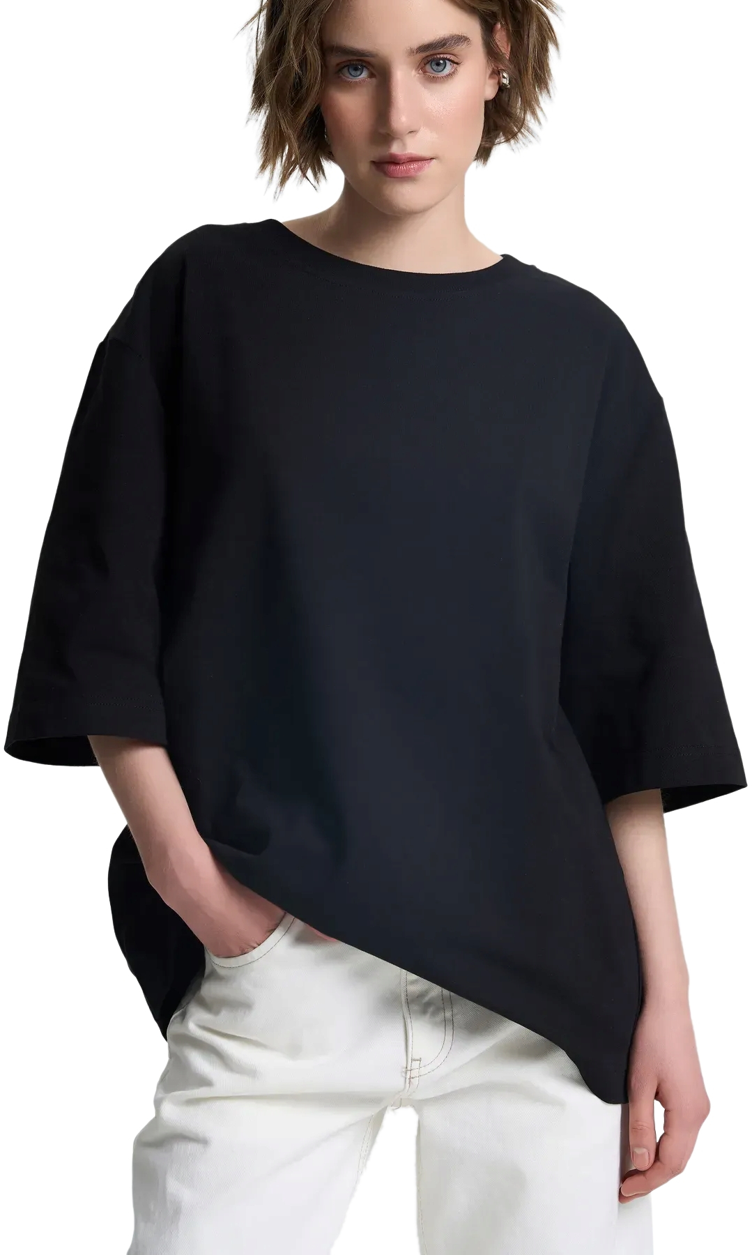 Футболка жіноча Roza 241201/1 XL чорнафото