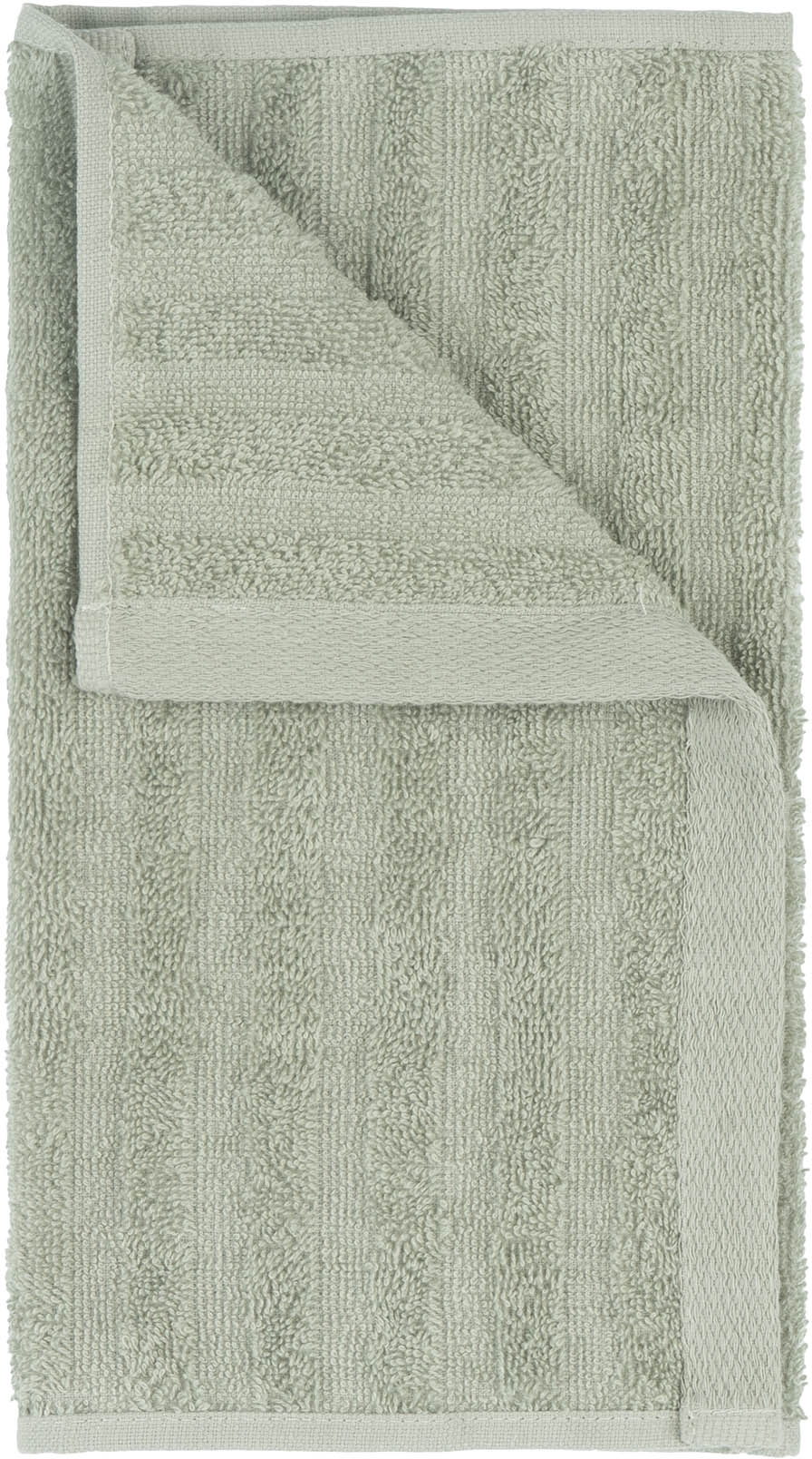 Рушник махровий ARDESTO Lines 30х50см, 100% бавовна, зелений (ART2630LG)фото