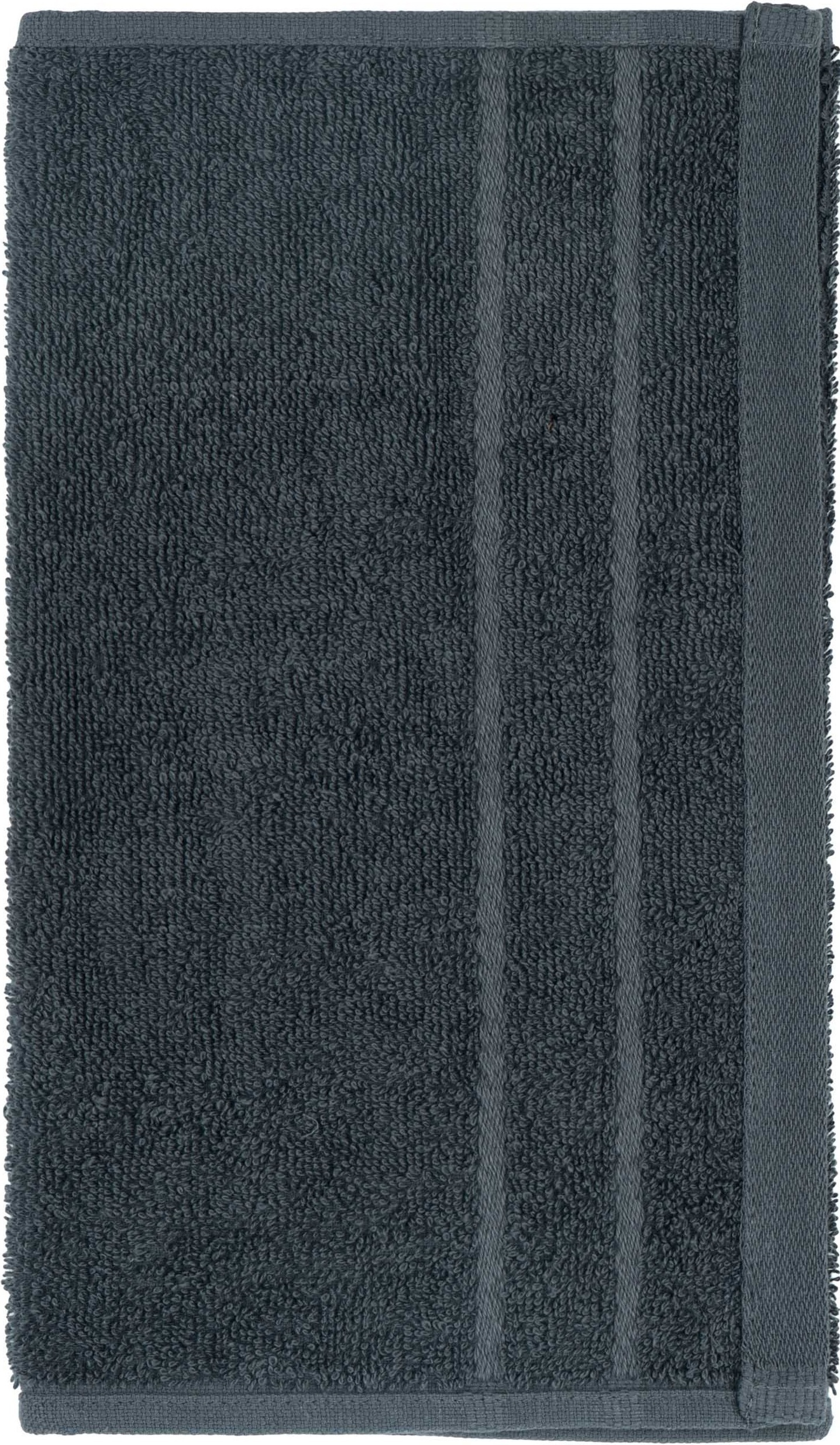 Рушник махровий ARDESTO Ritual 30х50см, 100% бавовна, сірий темний (ART2530RR)фото2
