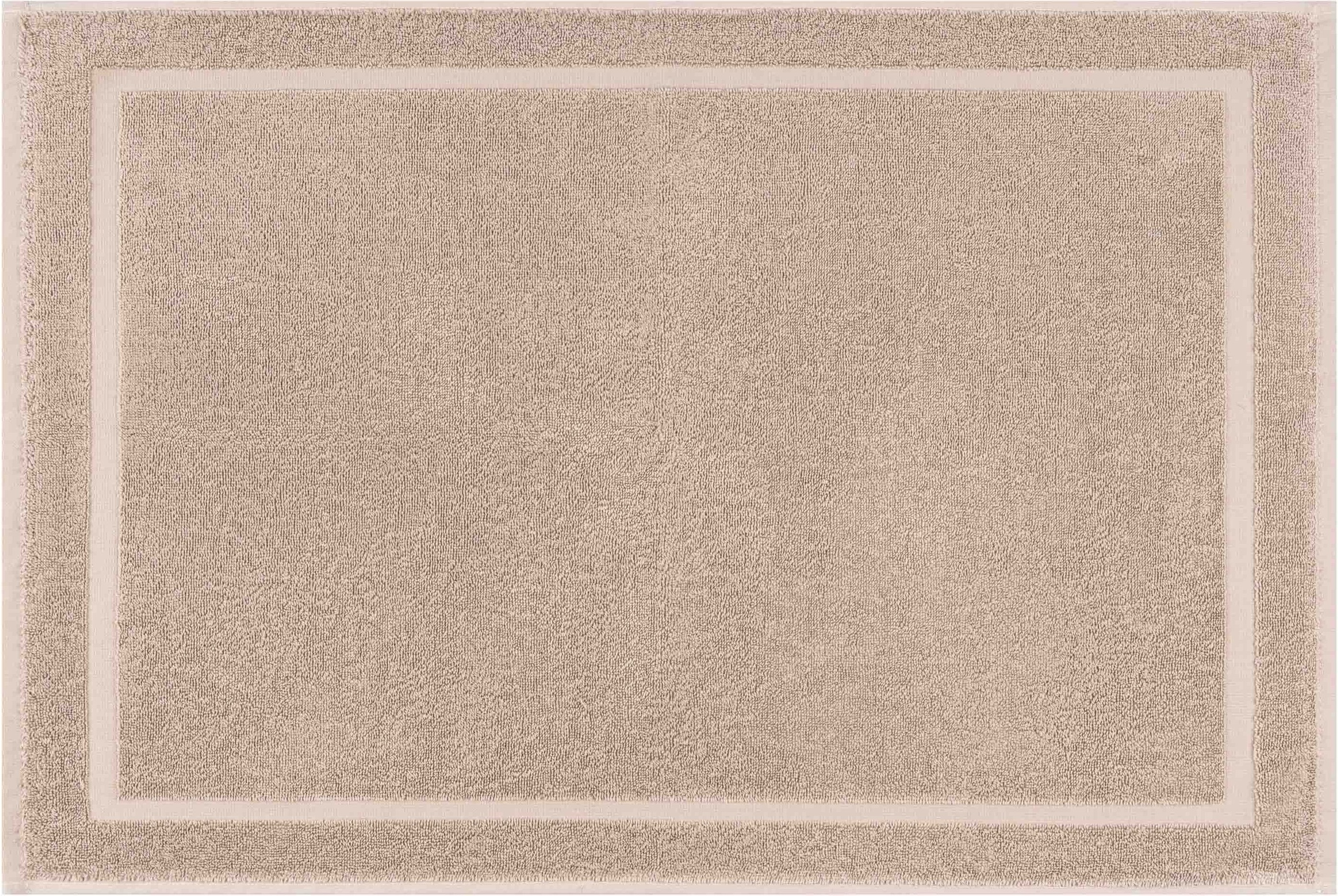 Килимок для ніг махровий ARDESTO Ritual 50х70см, 100% бавовна, бежевий (ART2657RB)фото