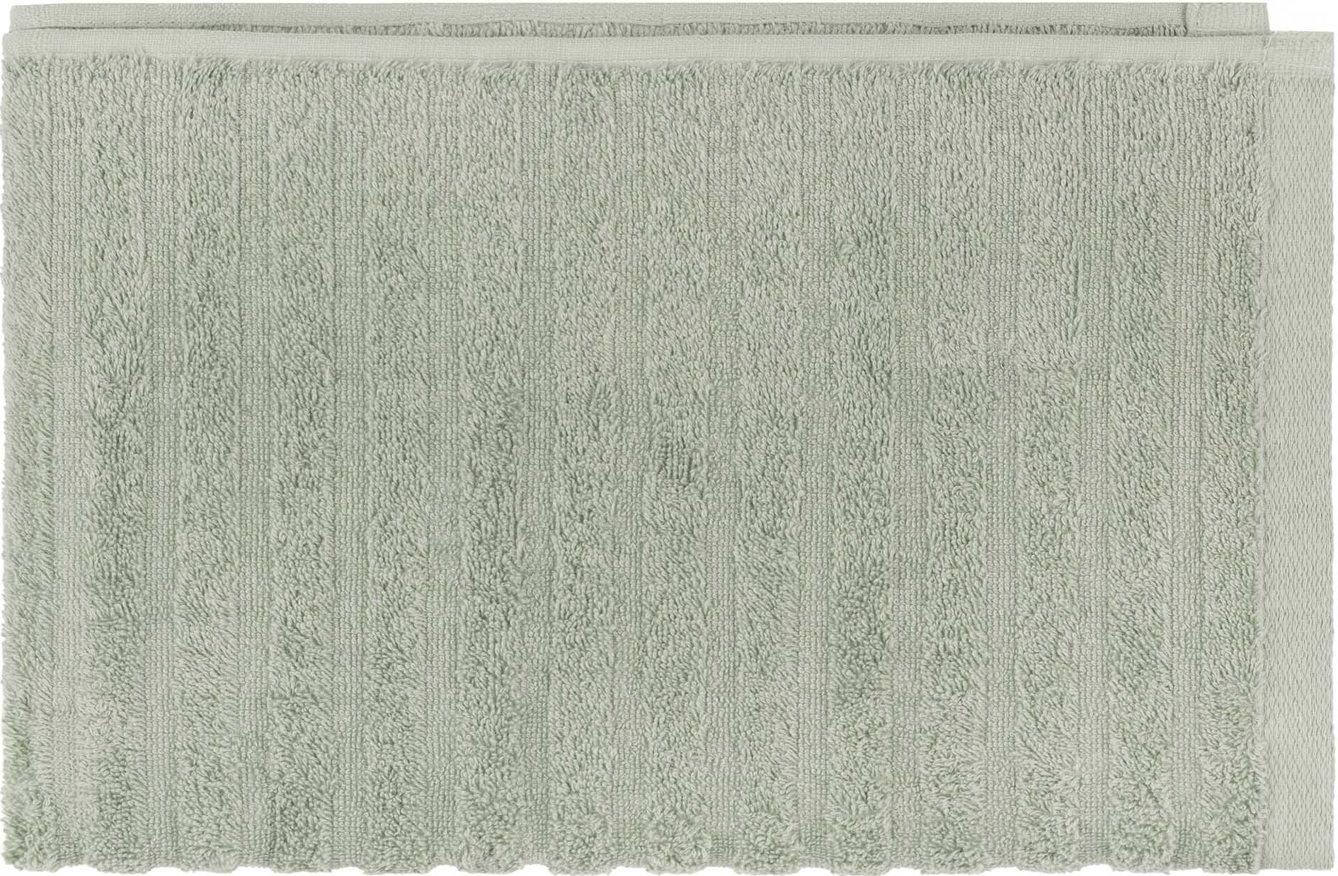Рушник махровий ARDESTO Lines 70х140см, 100% бавовна, зелений (ART2670LG)фото